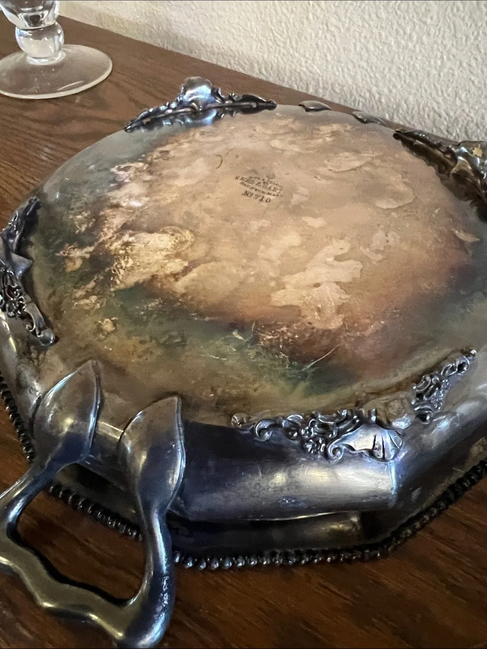 Reed & Barton Covered Serving Tureen No. 710 Silverplate from Approximately 1910